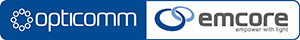 Logo Opticom|Emcore